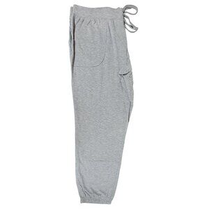 Sonoma Everyday Sleep Pant Banded Bottom Sleepwear Heather Gray Xxl